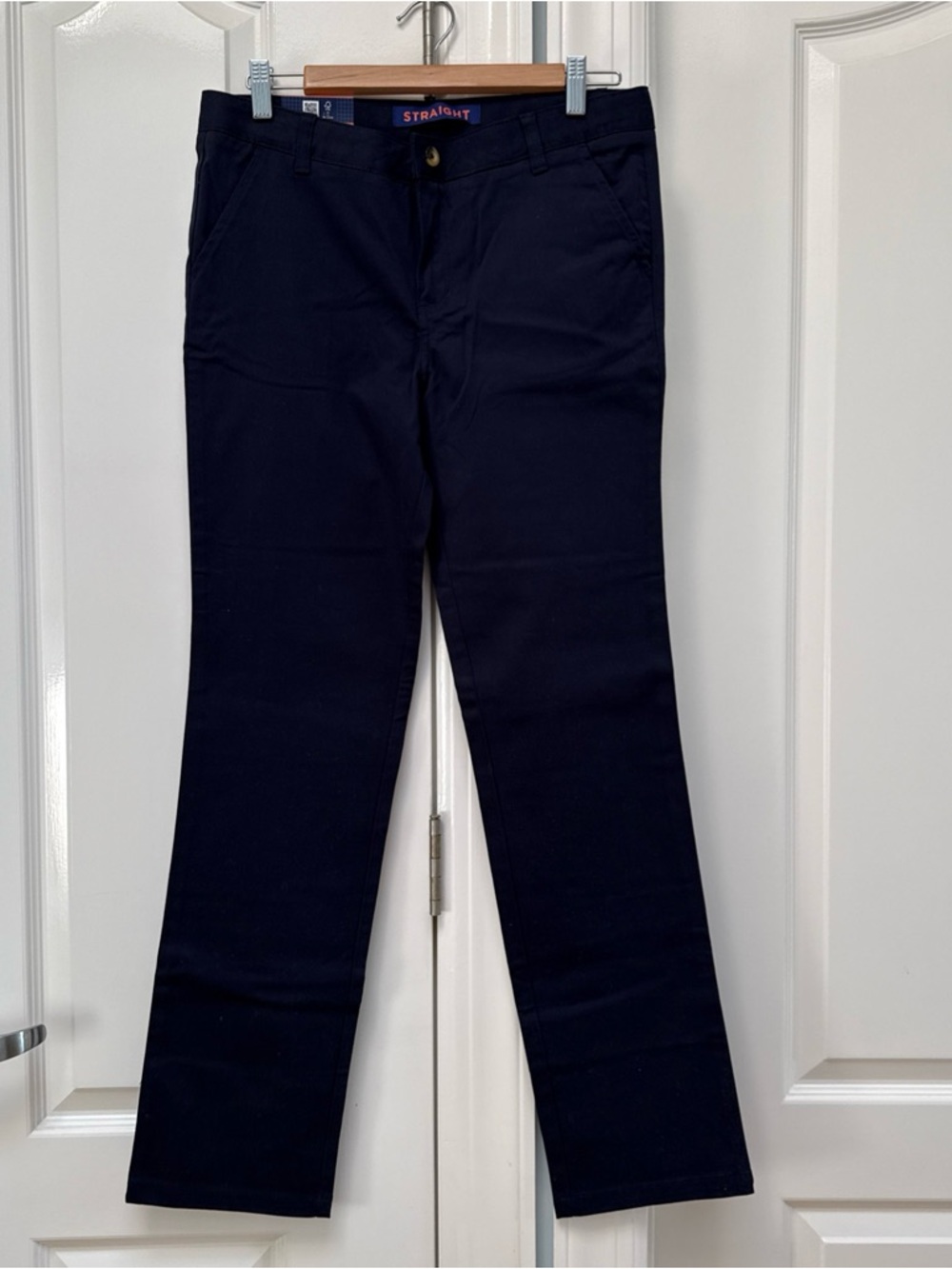 French Toast Navy Straight Kids Pants